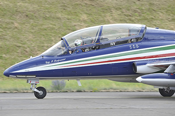 Aermacchi MB-339 of Frecce Tricolori 